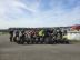 Le groupe de wheelers sur le circuit de Mettet, 2 octobre 2026.