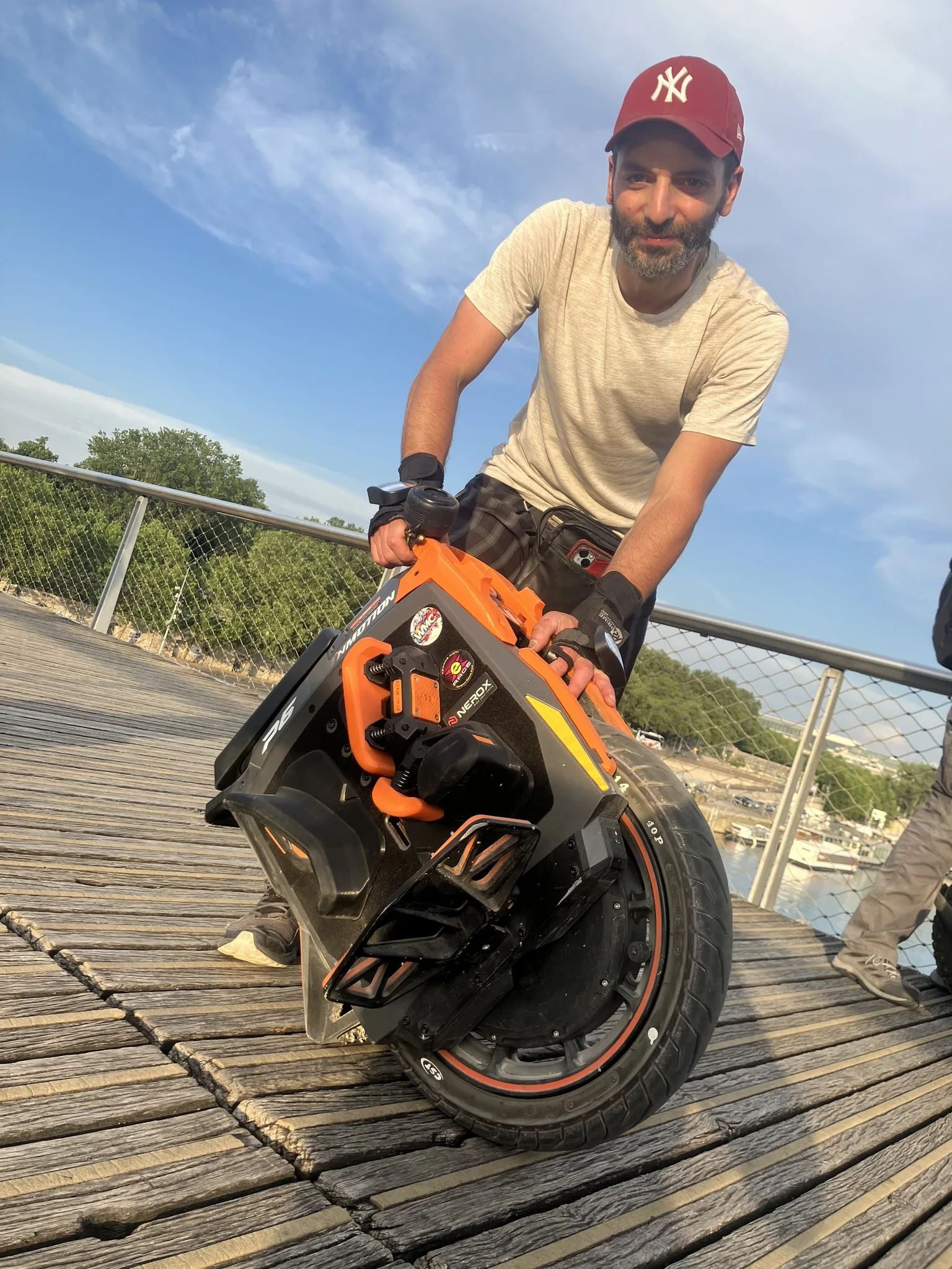 Summer Wheel S3 — gyroroue pendant la pause