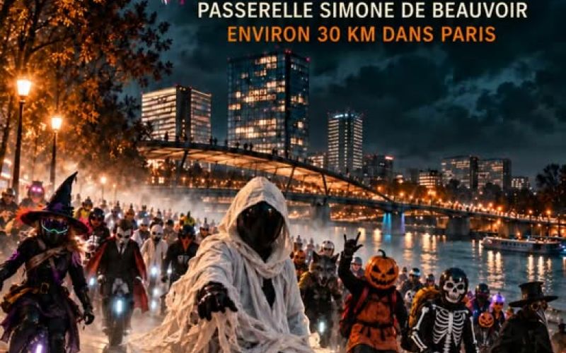 Visuel officiel Hallowheel WMC S3, ride du 31 octobre 2026 à Paris.
