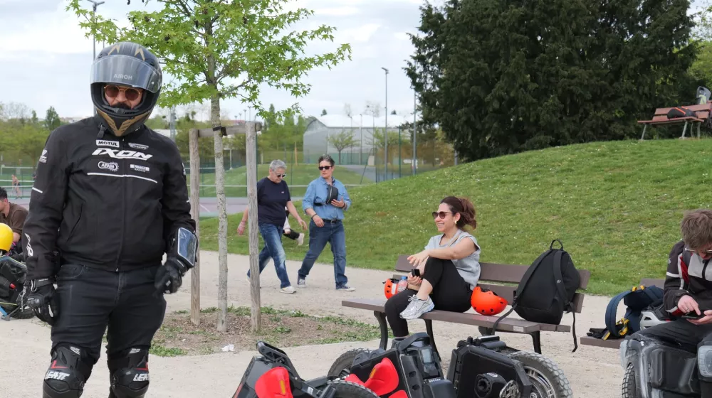 Le groupe WMC à Pique Wheel, journée de découverte et de partage en avril 2026